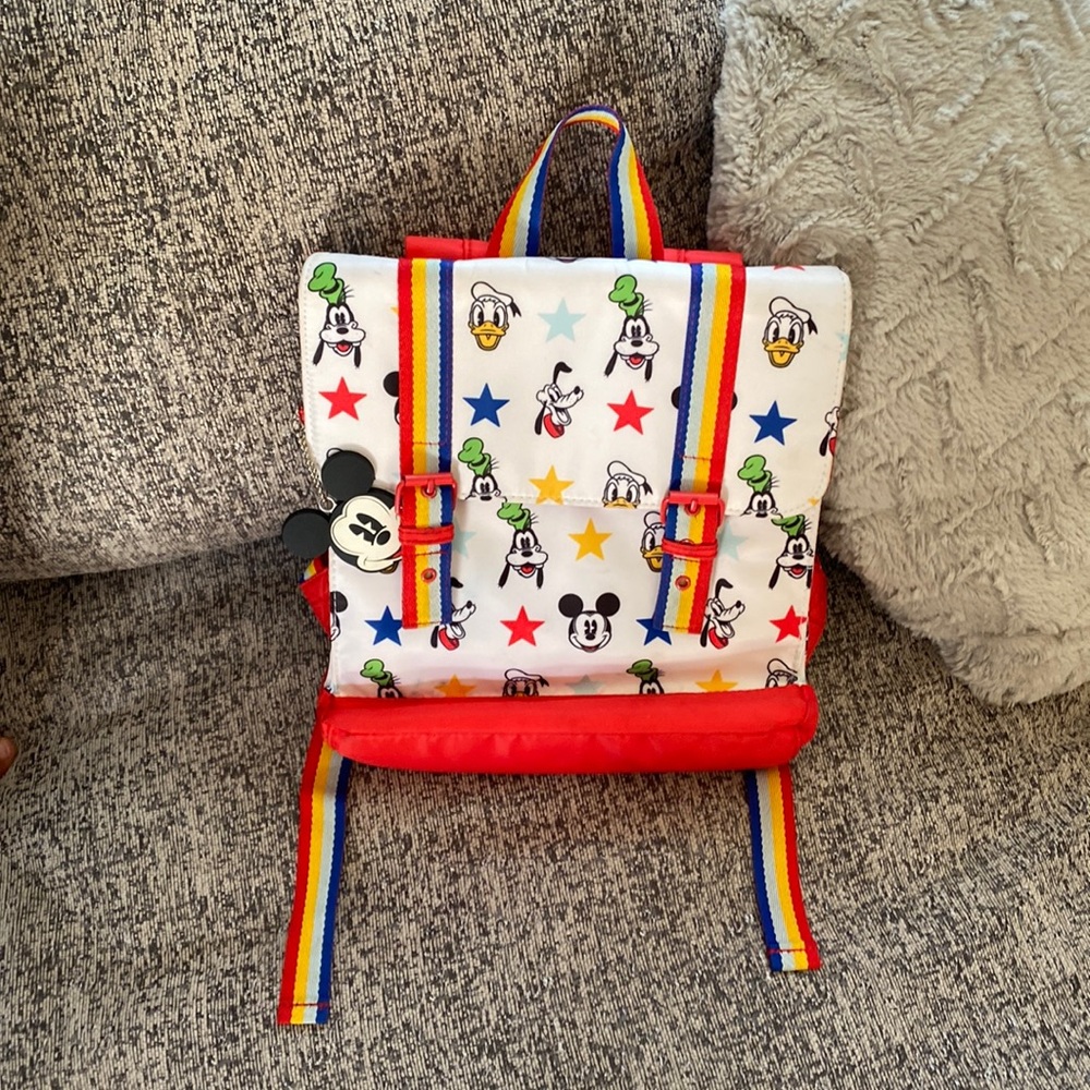 Very cute Disney backpack. Small size